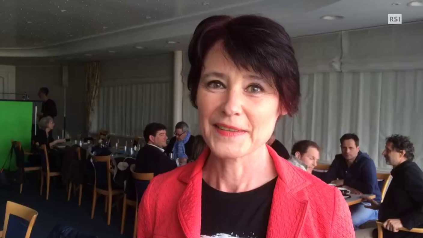 Fabiana Matasci al primo incontro con gli altri partecipanti
