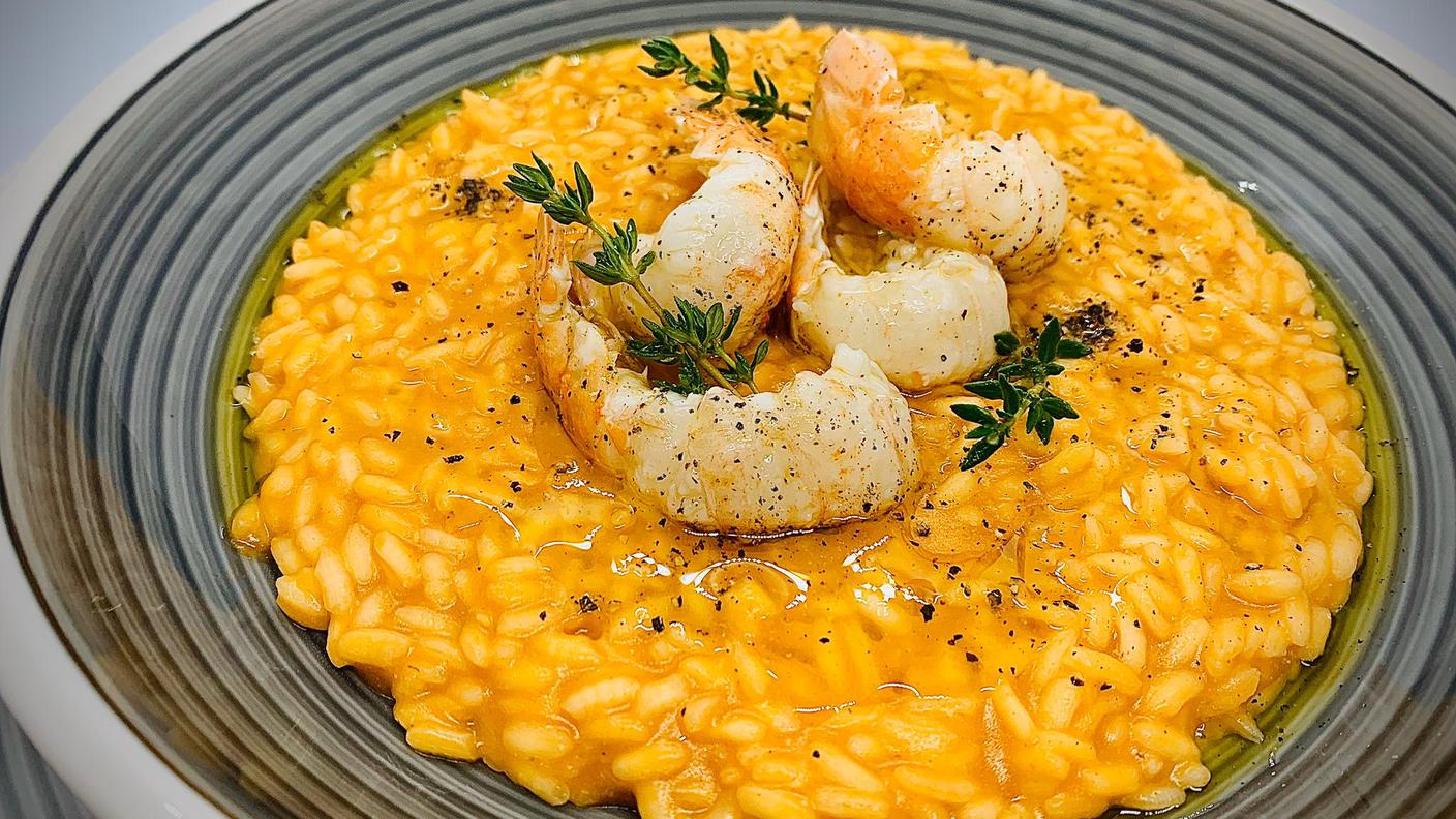 Risotto agli scampi scottati.JPG