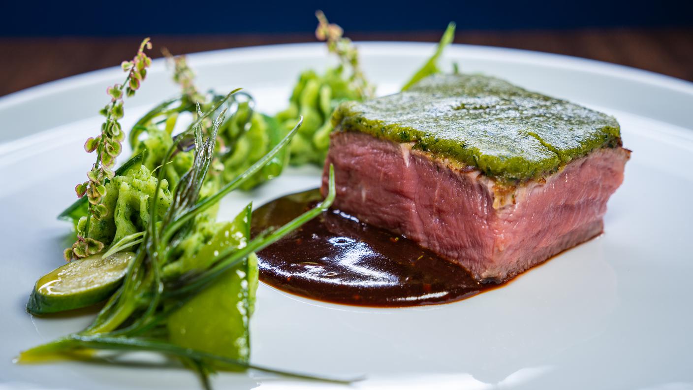 Filetto di manzo in manto ”green”