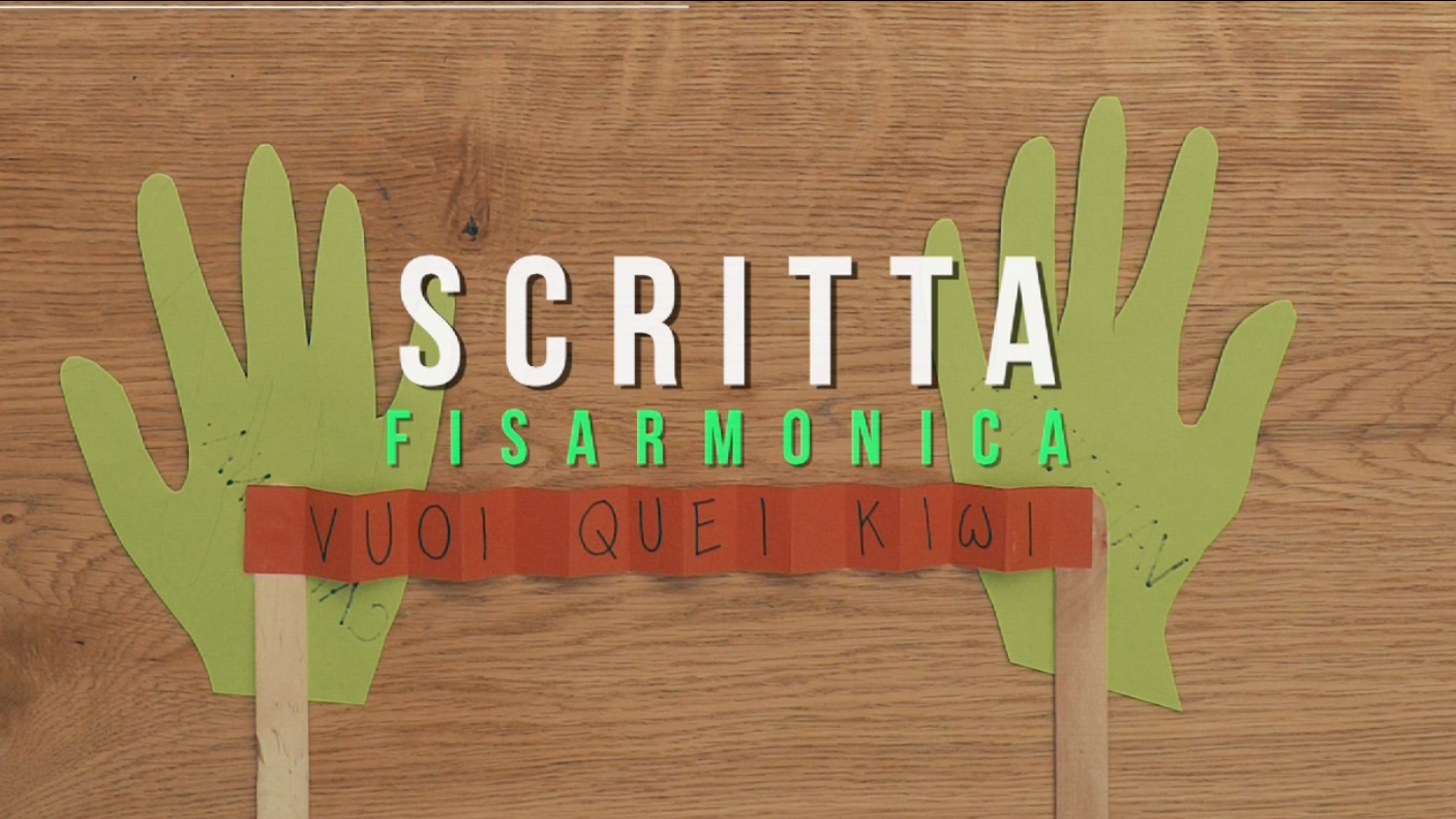 Scritta fisarmonica