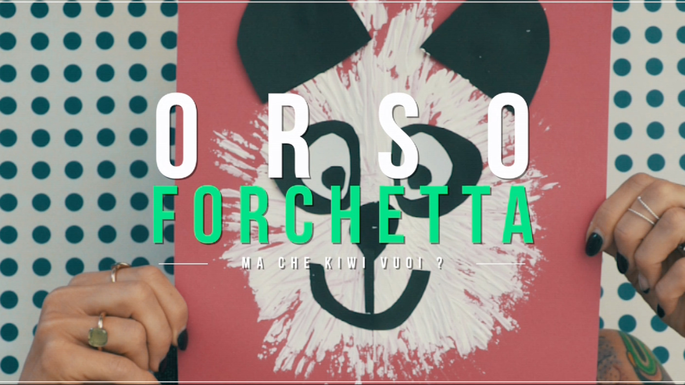 Orso in una forchetta 