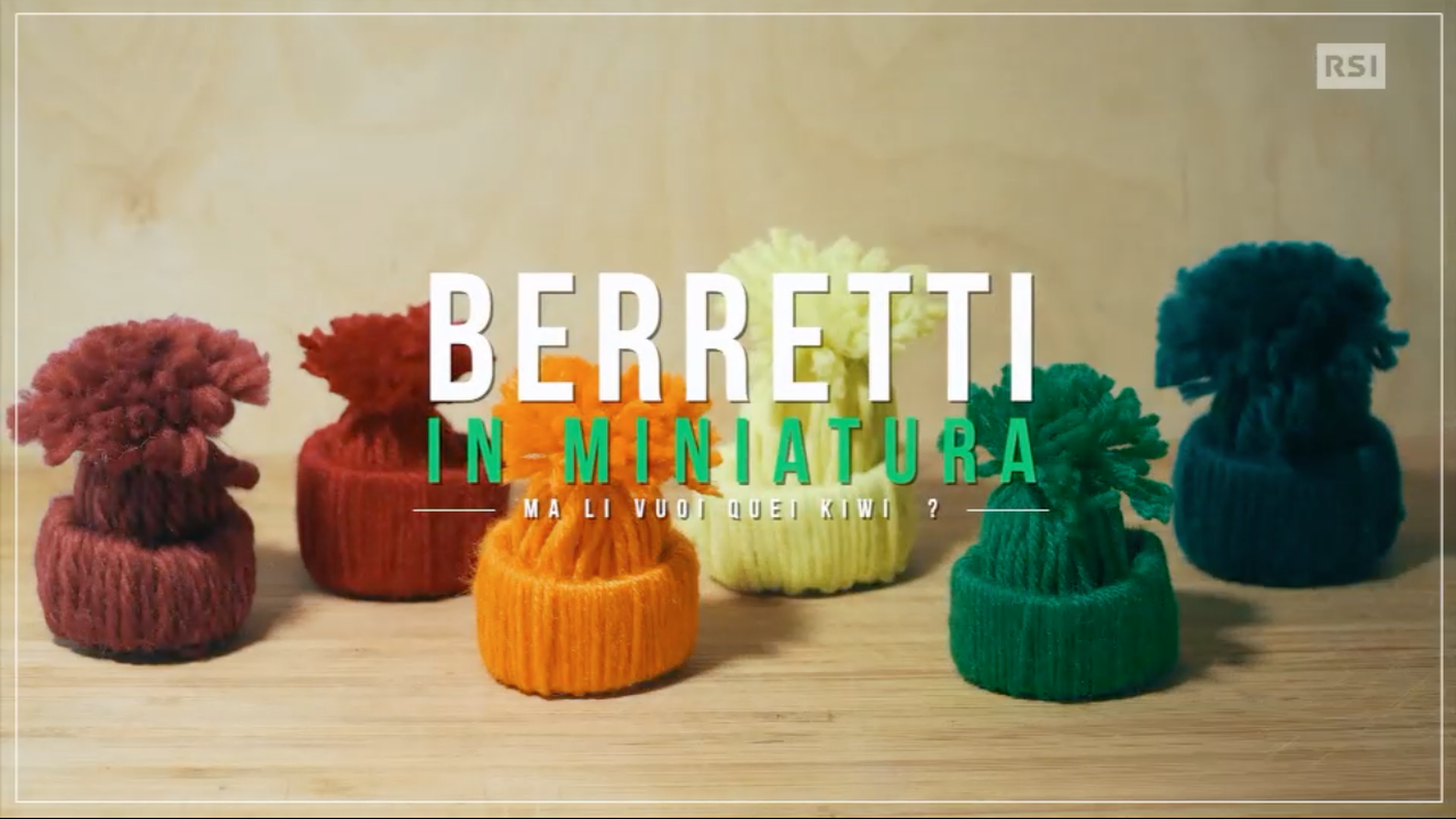 Berretti in miniatura