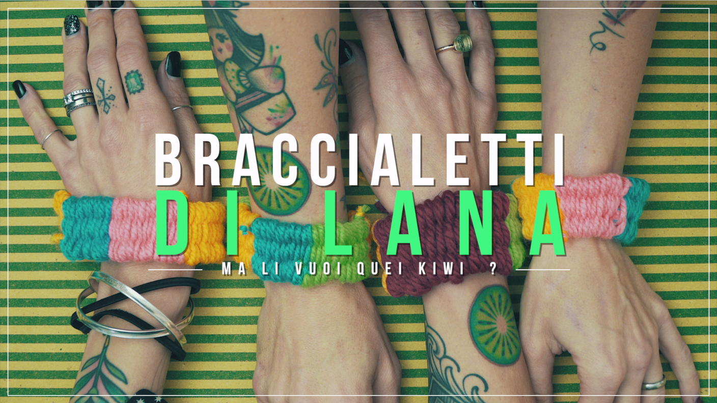 Braccialetto di lana