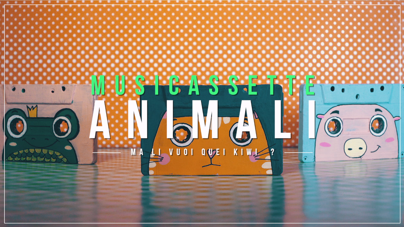 Musicassette animali