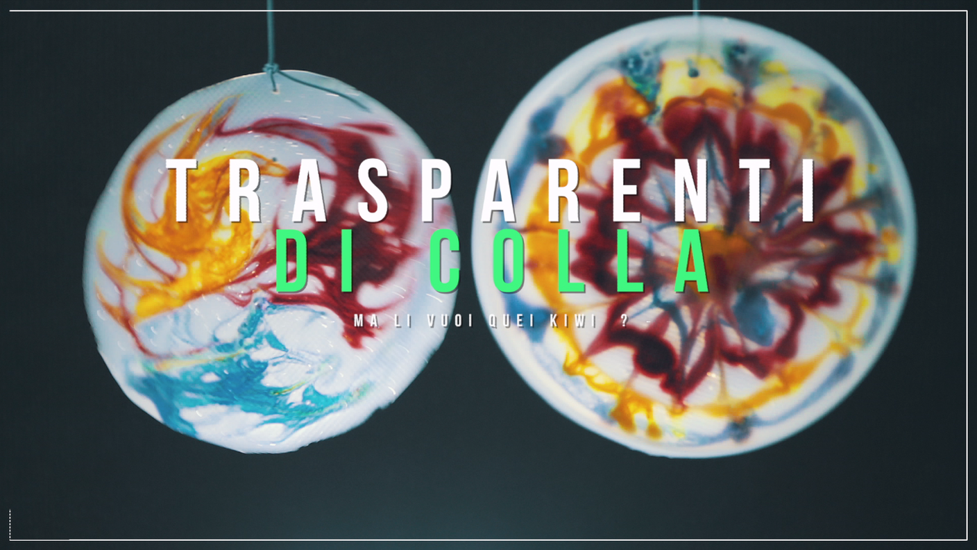 Trasparenti di colla