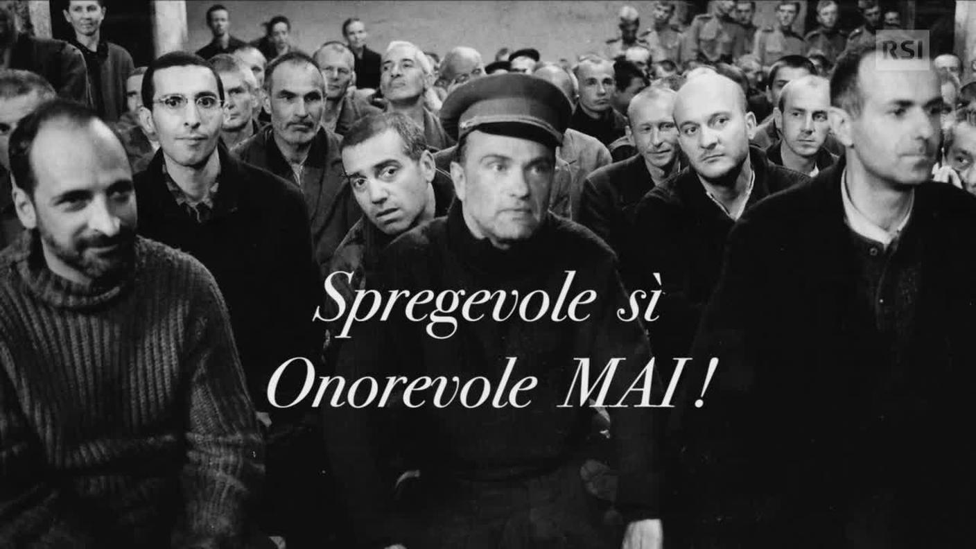 Spregevole sì, onorevole mai!