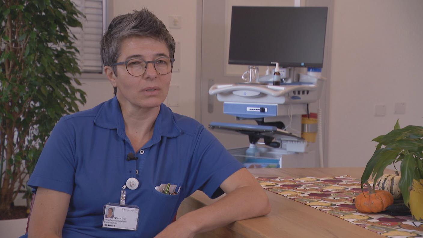 Ignazia Graf Giger, infermiera del Palliative Care