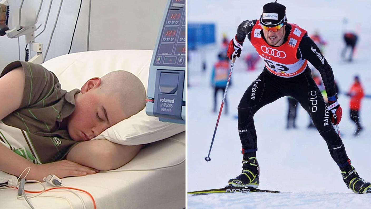 Corsin Hösli all'ospedale e in pista
