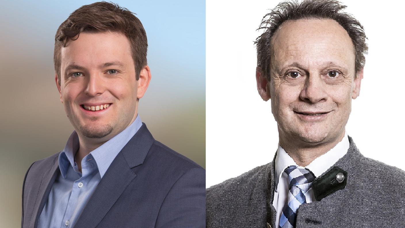 Jon Pult e Stefan Engler