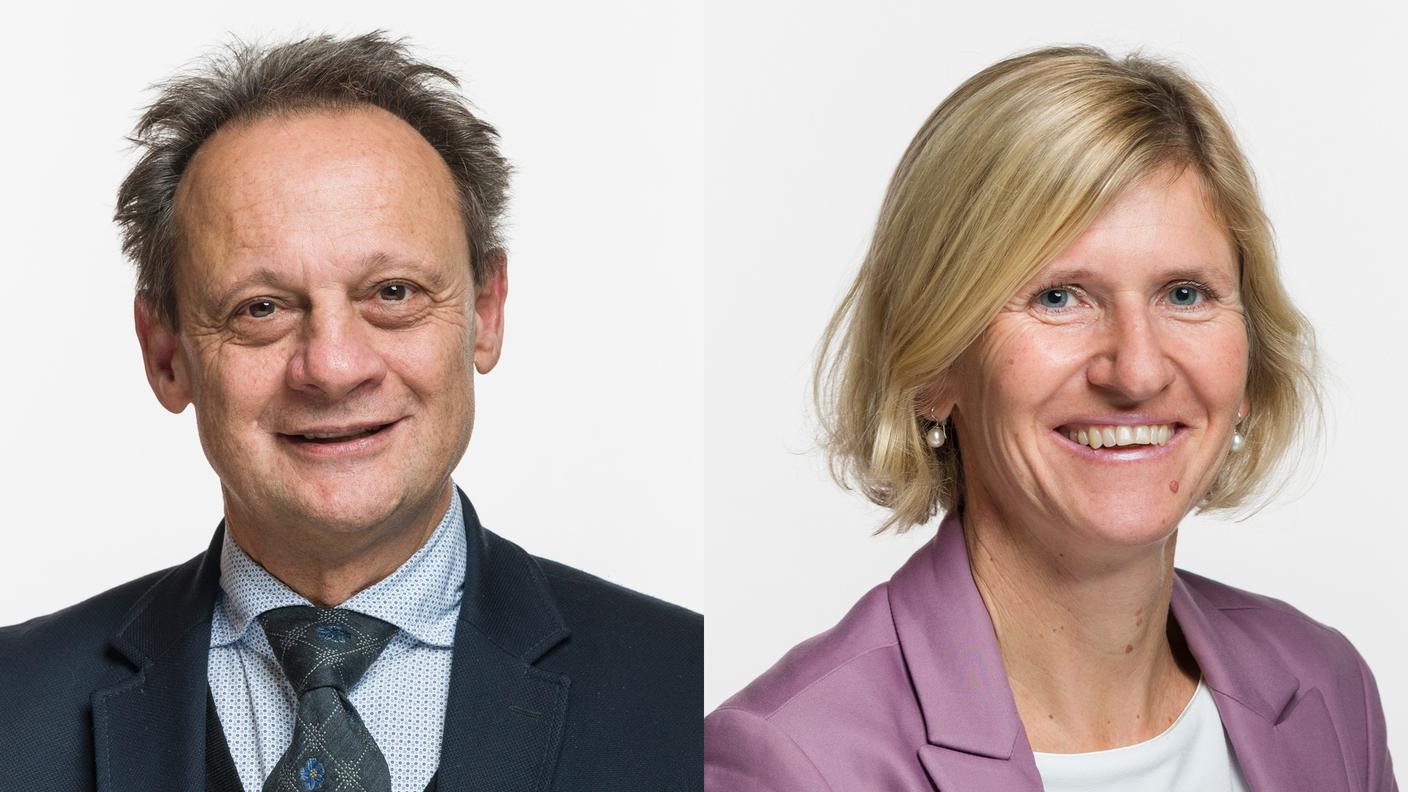Stefan Engler e Sandra Locher Benguerel