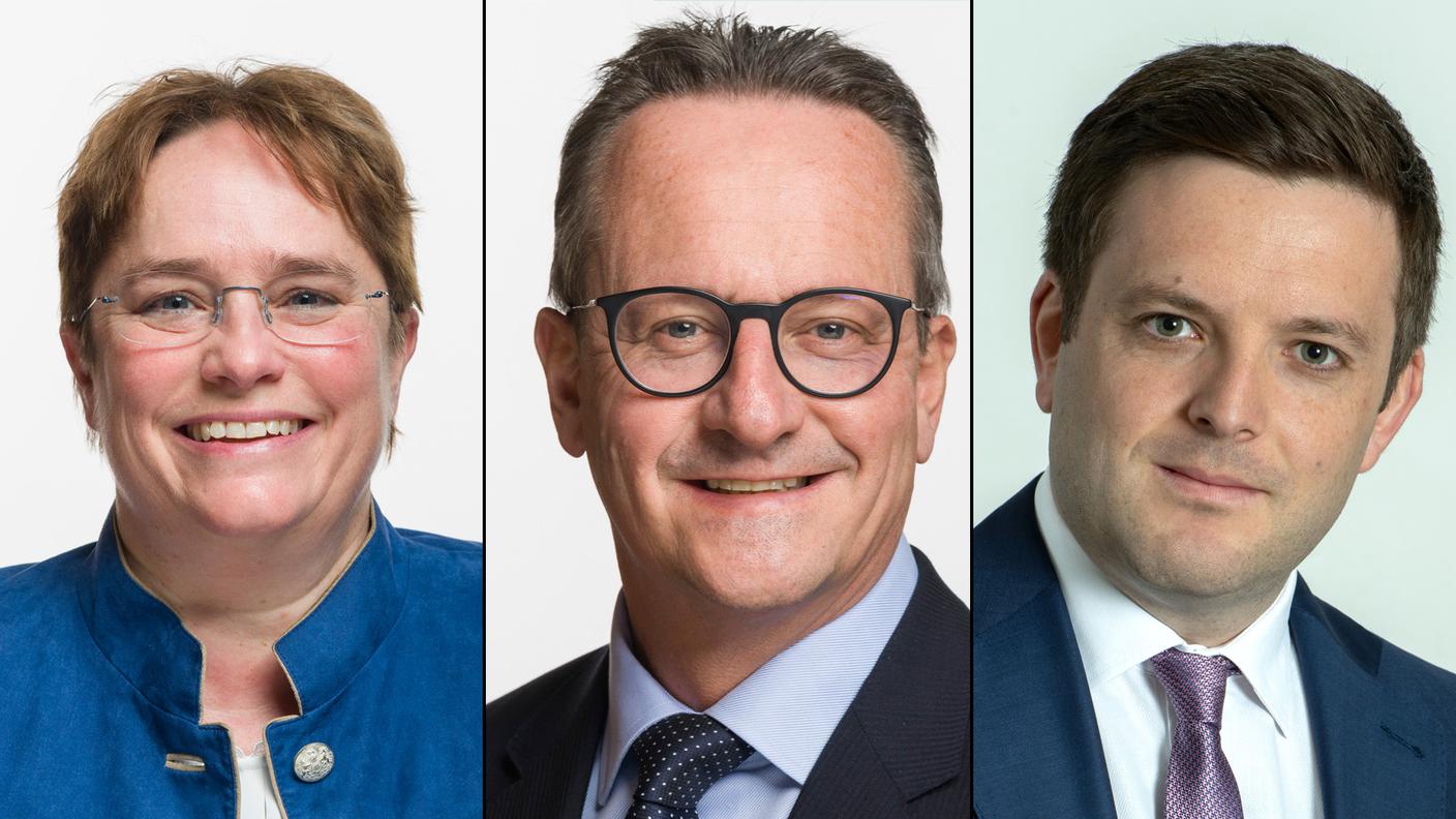 Magdalena Martullo-Blocher, Martin Schmid e Jon Pult