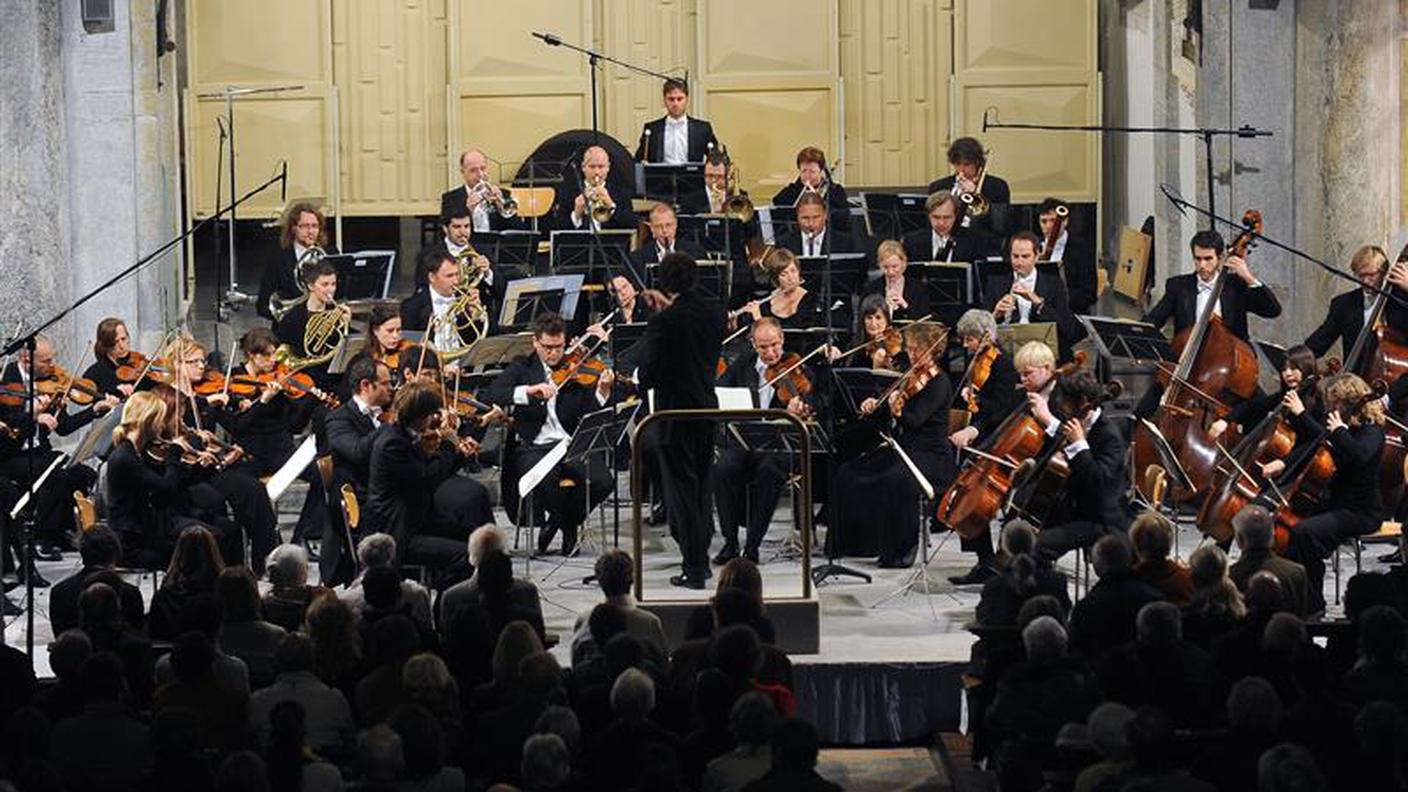 Concerto sinfonico della Kammerorchester Basel diretta dal maestro Jérémie Rohrer all' interno della Chiesa San Francesco di Locarno
