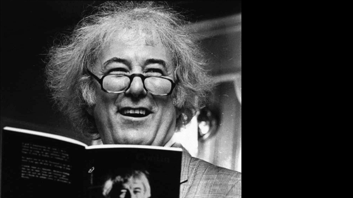 Nella foto il poeta irlandese Seamus Heaney