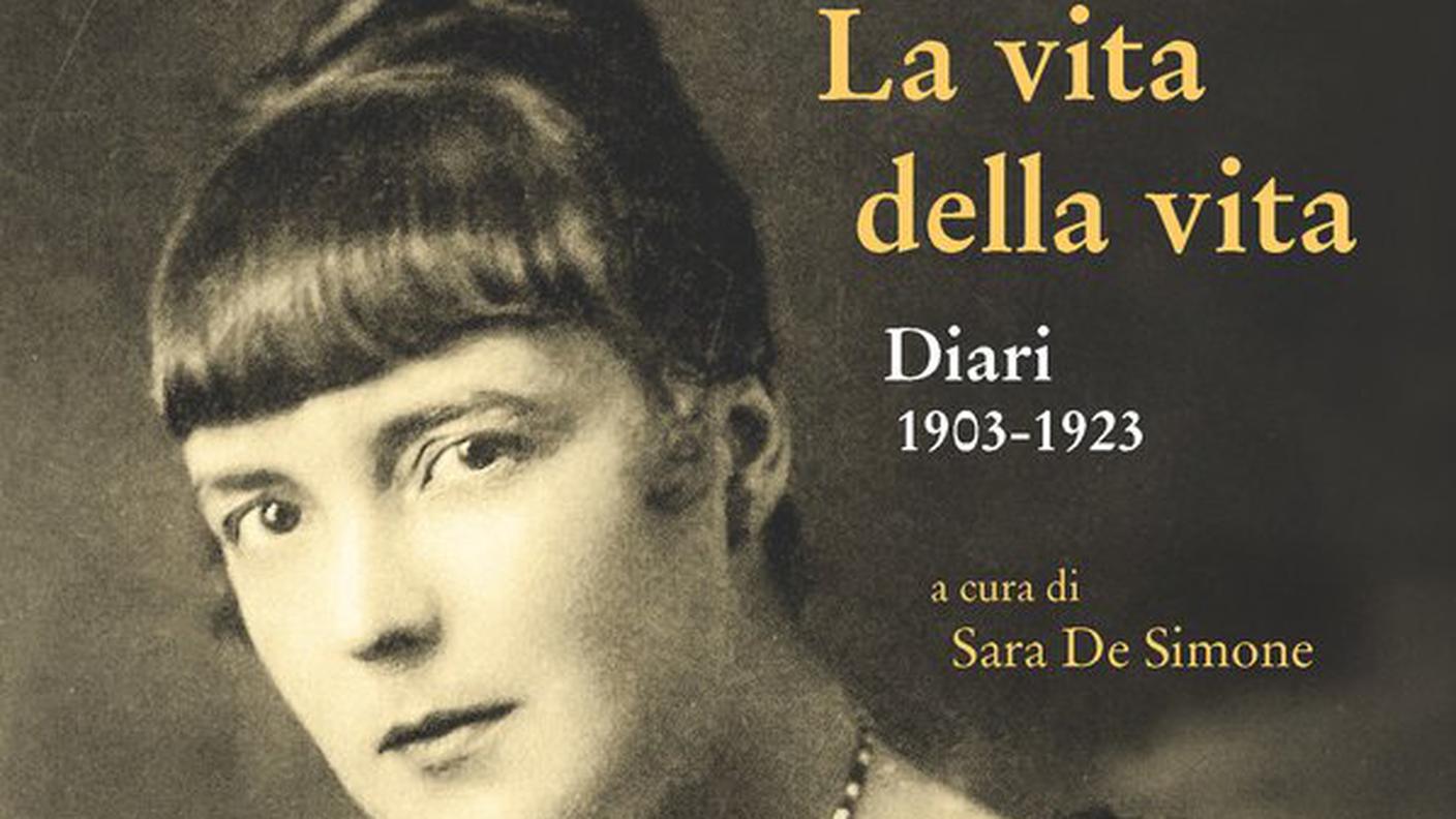 "La vita della vita" di Katherine Mansfield, Donzelli (dettaglio di copertina) 