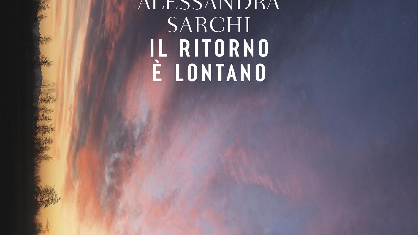 "Il ritorno è lontano" di Alessandra Sarchi, Bompiani (dettaglio di copertina)