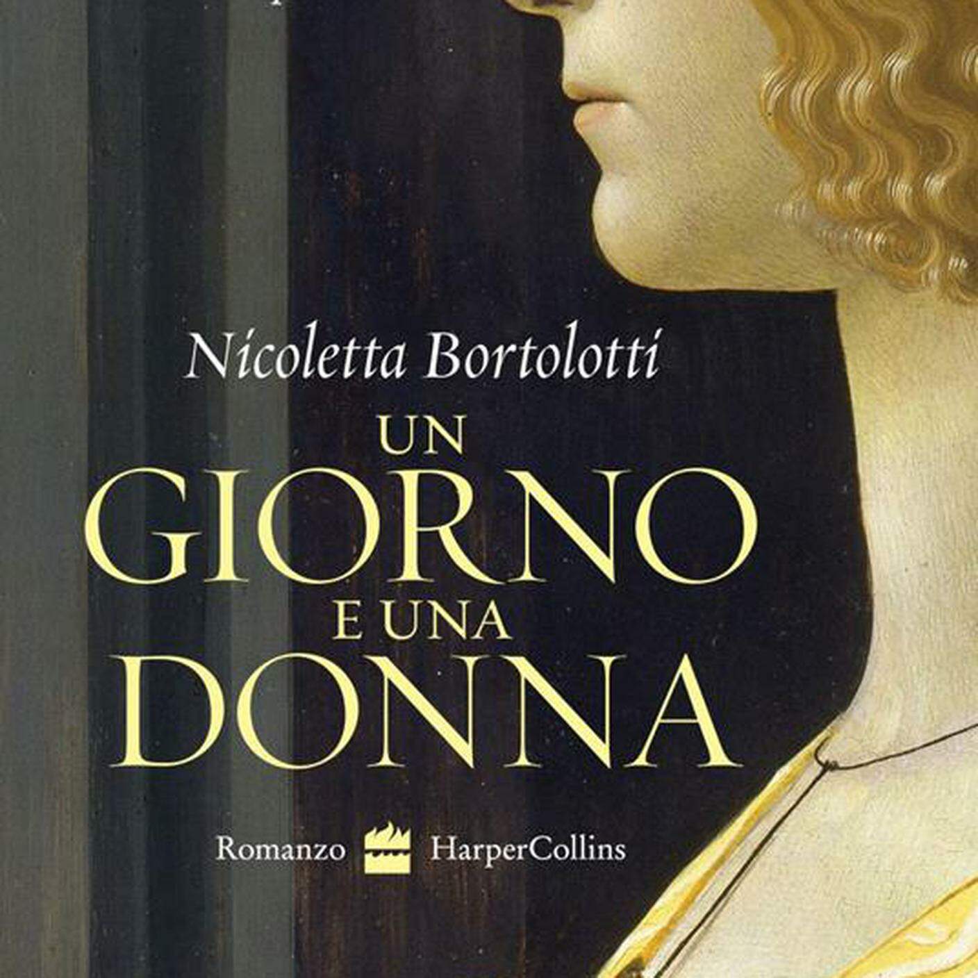 “Un giorno e una donna” di Nicoletta Bortolotti, HarperCollins (dettaglio di copertina)