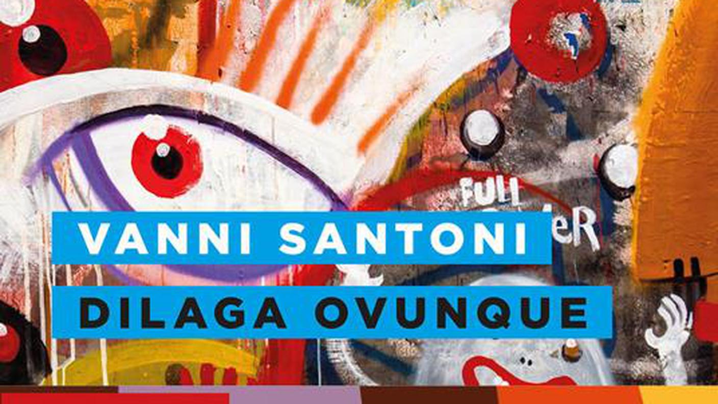 "Dilaga ovunque" di Vanni Santoni, Editori Laterza (dettaglio di copertina)