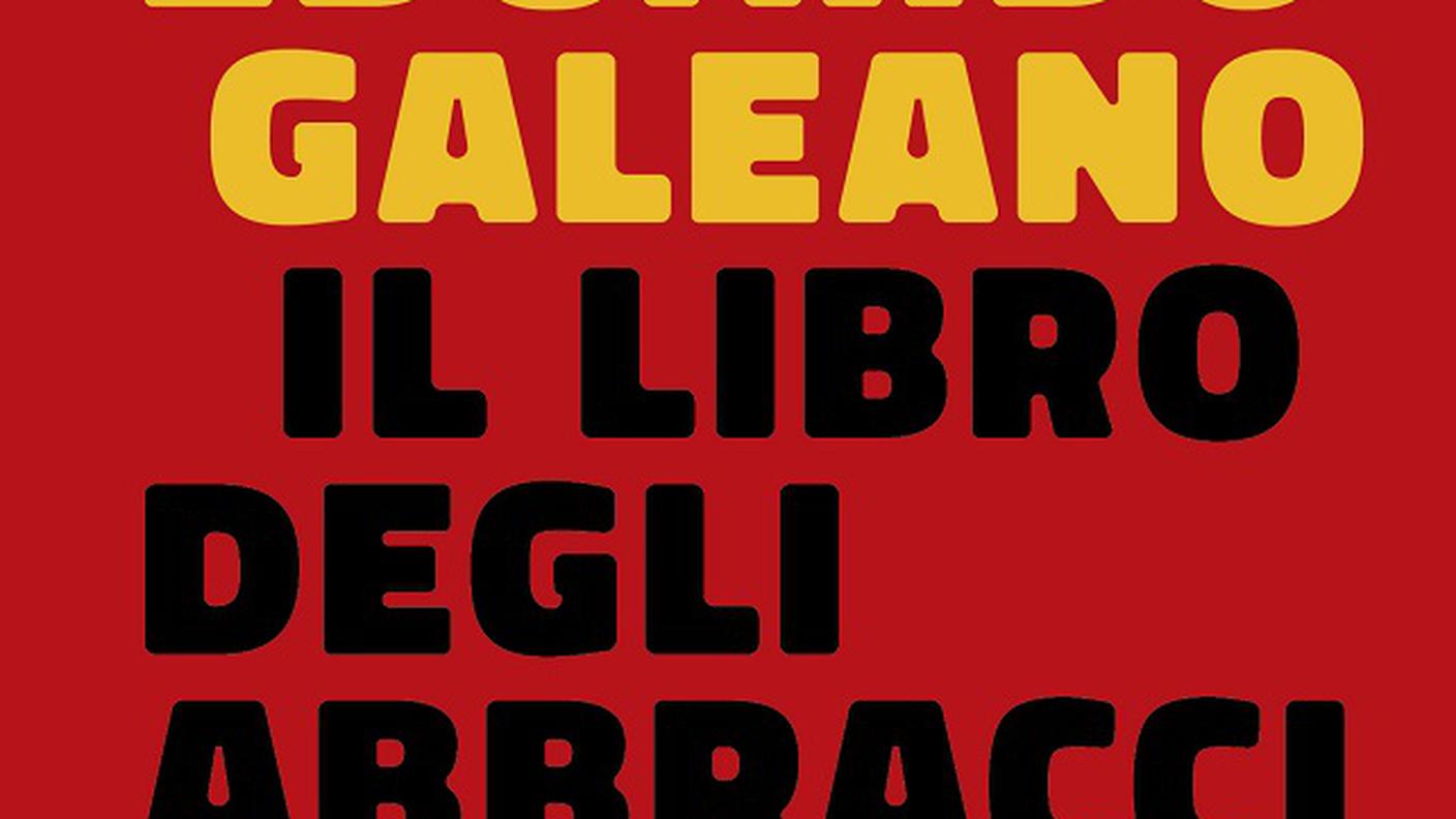 “Il libro degli abbracci” di Eduardo Galeano, Edizioni Sur (dettaglio di copertina)