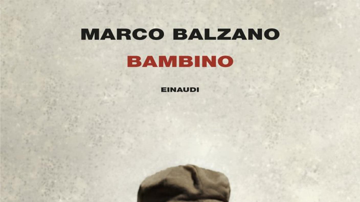  "Bambino" di Marco Balzano, Einaudi (dettaglio di copertina)