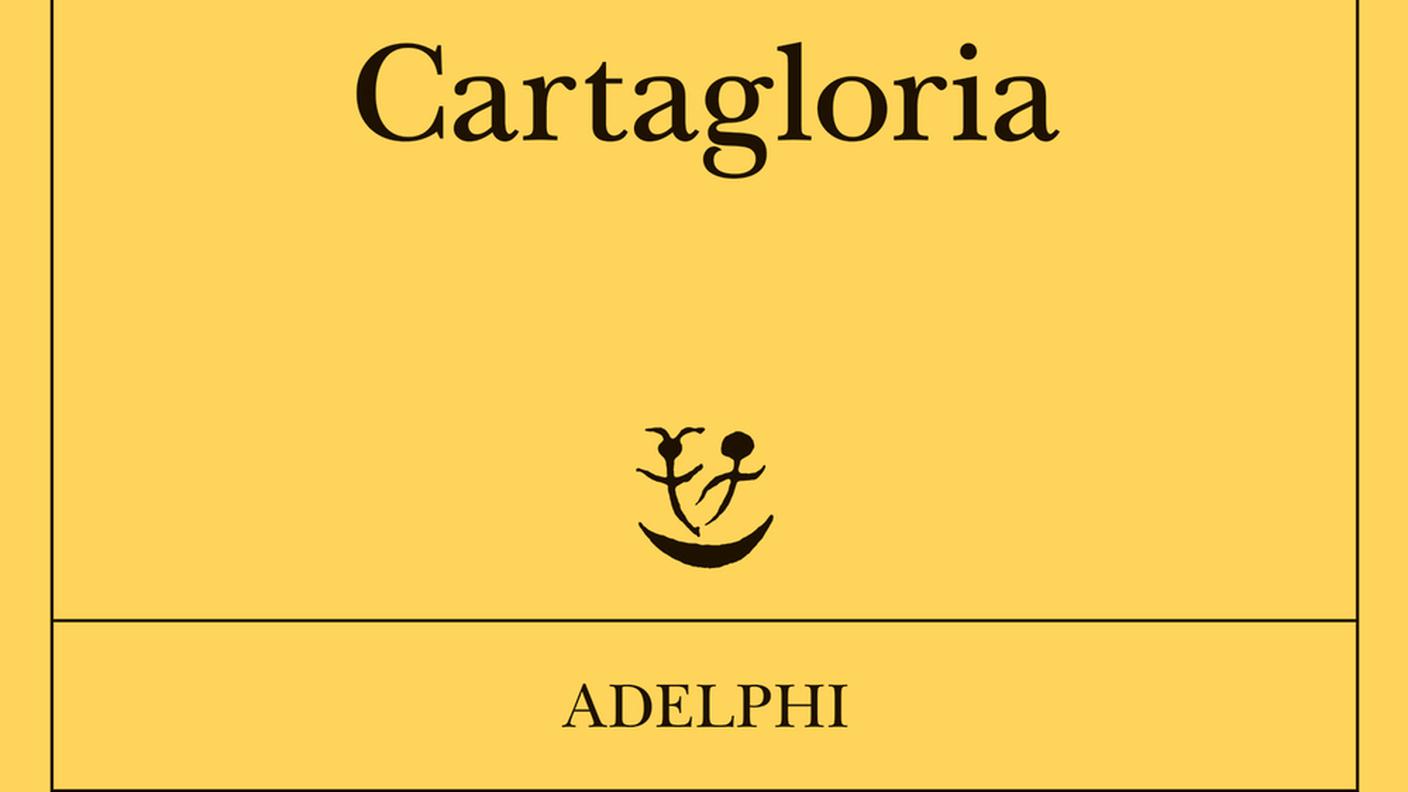 “Cartagloria” di Rosa Matteucci, Adelphi (dettaglio di copertina)