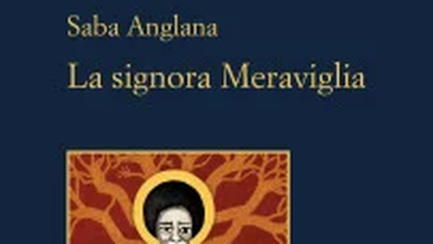 "La signora Meraviglia" di Saba Anglana, Sellerio (dettaglio di copertina)
