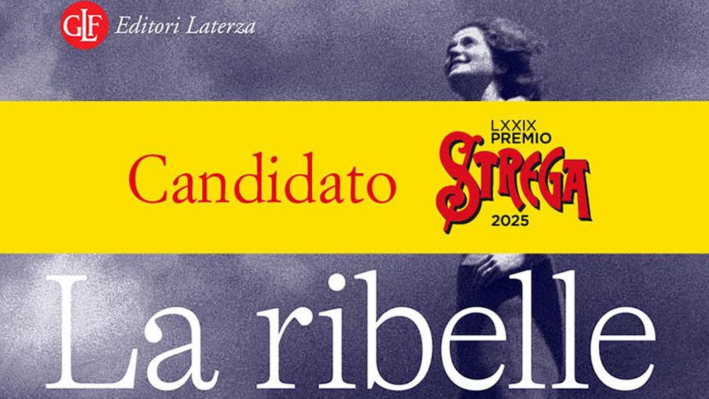 "La ribelle" di Giorgio van Straten, Editori Laterza (dettaglio di copertina)
