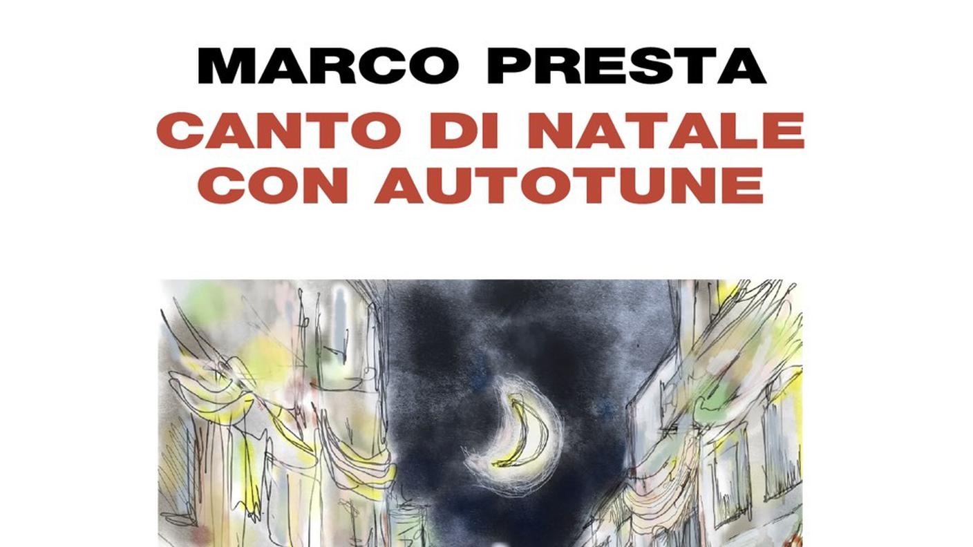  "Canto di Natale con autotune" di Marco Presta, Einaudi  (dettaglio di copertina)