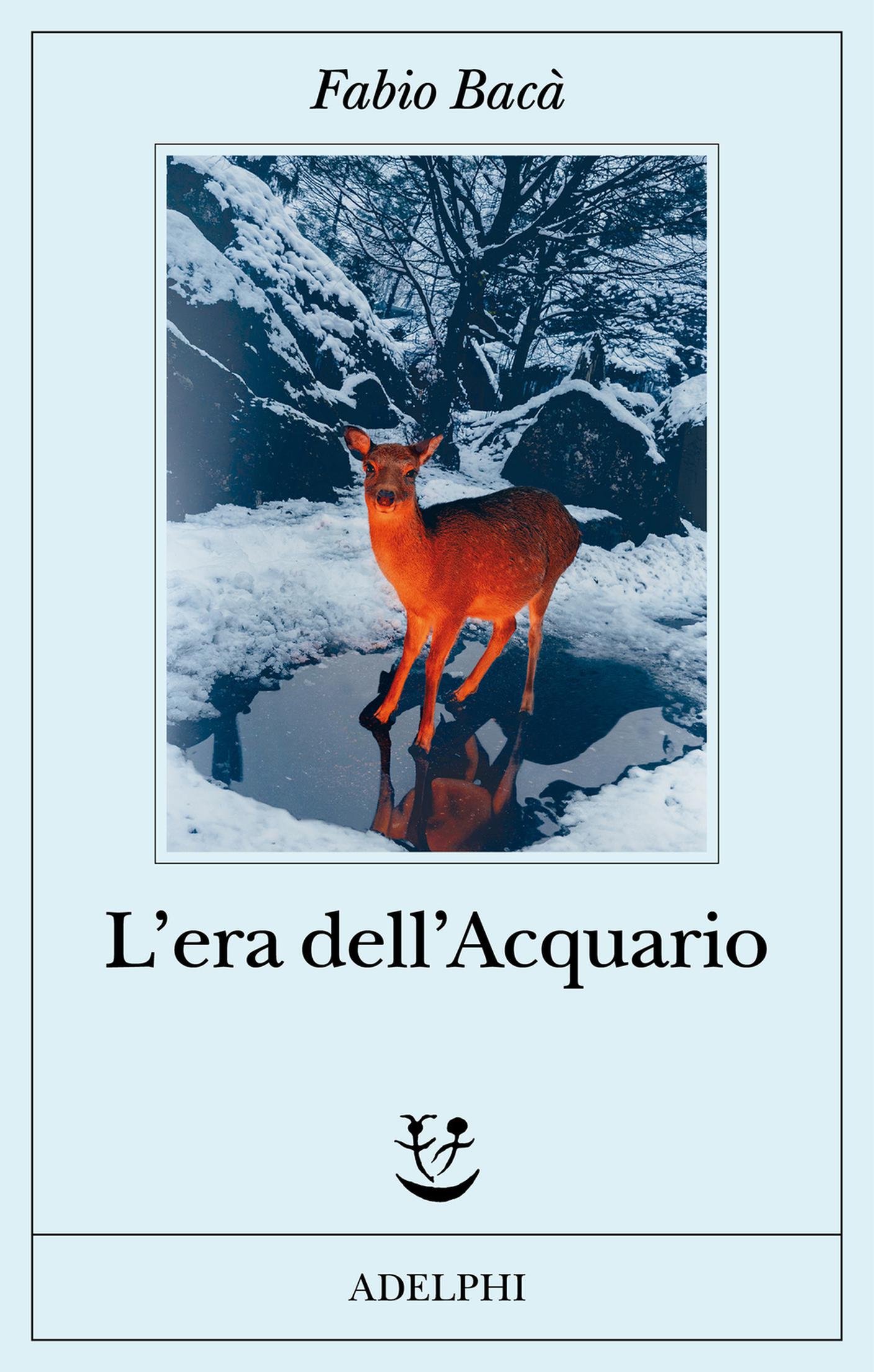 “L’era dell’Acquario” di Fabio Bacà, Adelphi (dettaglio di copertina)