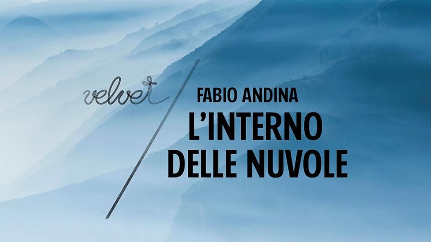 "L'interno delle nuvole" di Fabio Andina, Rubbettino editore (dettaglio di copertina).