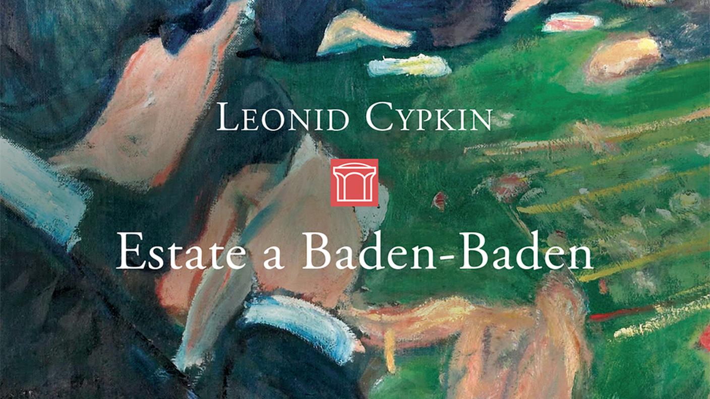 "Estate a Baden Baden" di Leonid Cypkin, Neri Pozza (dettaglio di copertina)