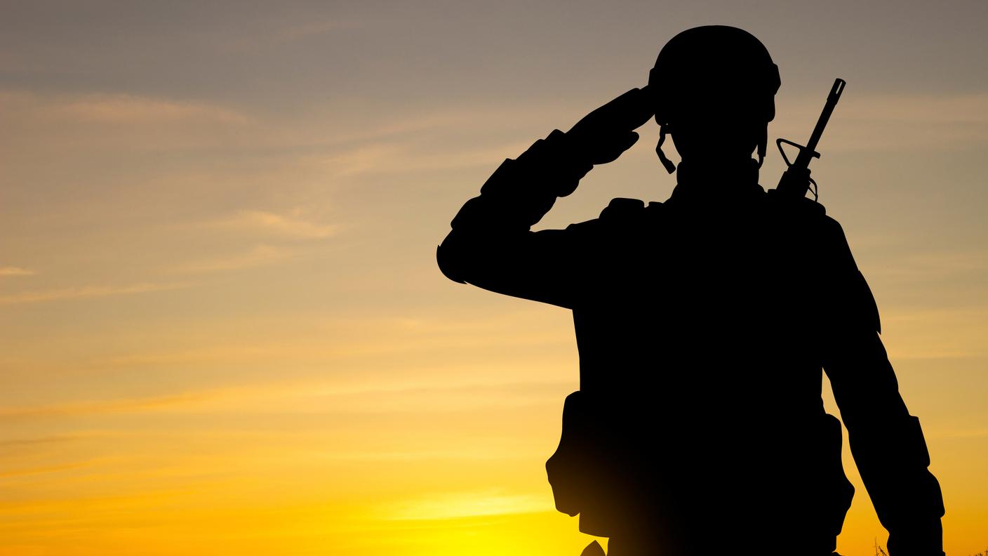 soldato silhouette 