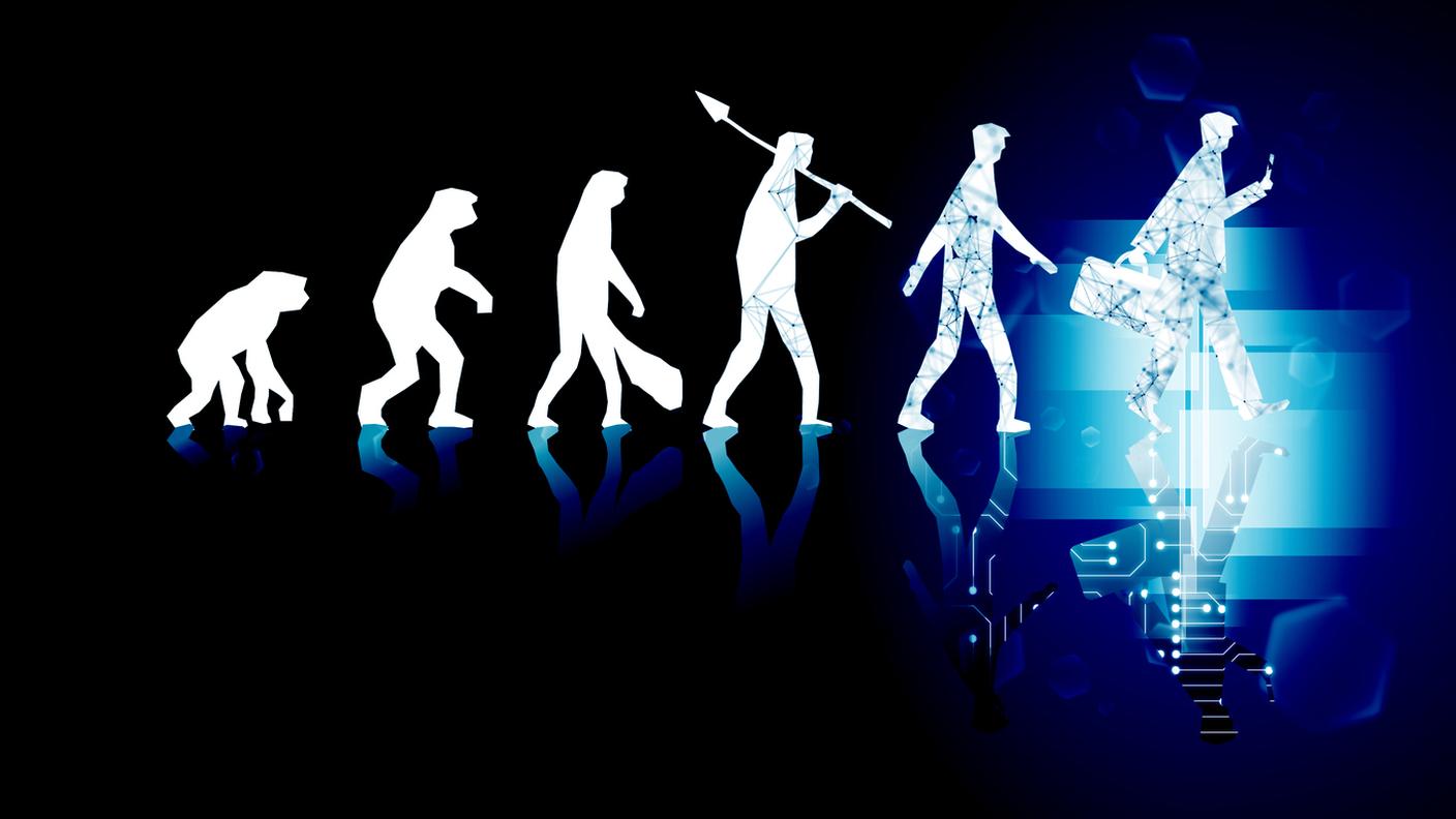 iStock-Development, Evolution, Technology, Men, Change