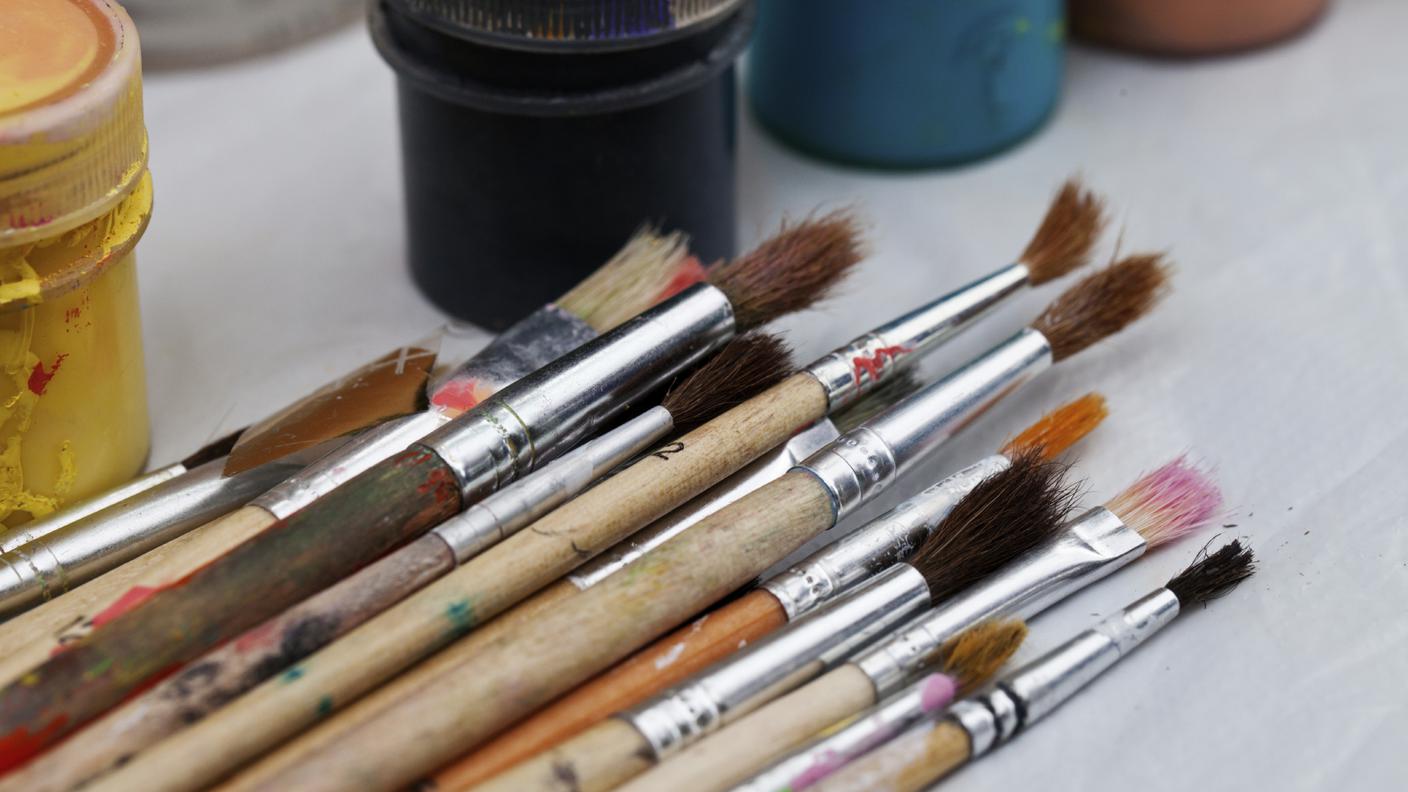 Colori, tela, pittura, quadro, Vernice, Studio, Creatività, Pennello, Tela