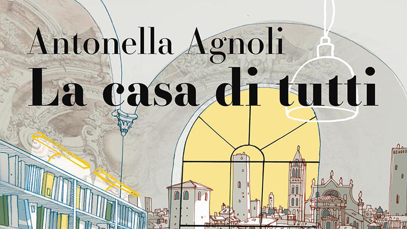 "La casa di tutti" di Antonella Agnoli, Laterza (dettaglio di copertina)