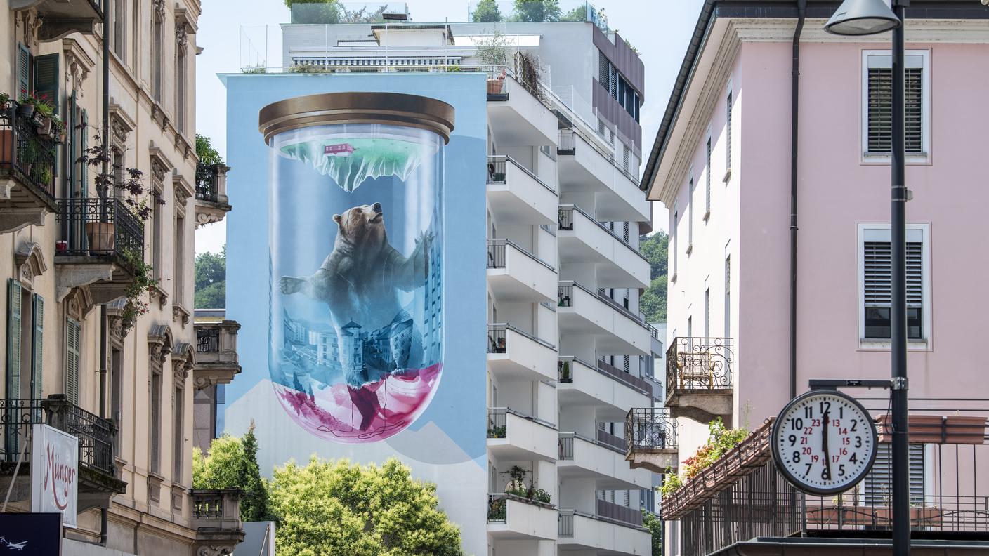 Arte urbana, murales dei Nevercrew a Paradiso