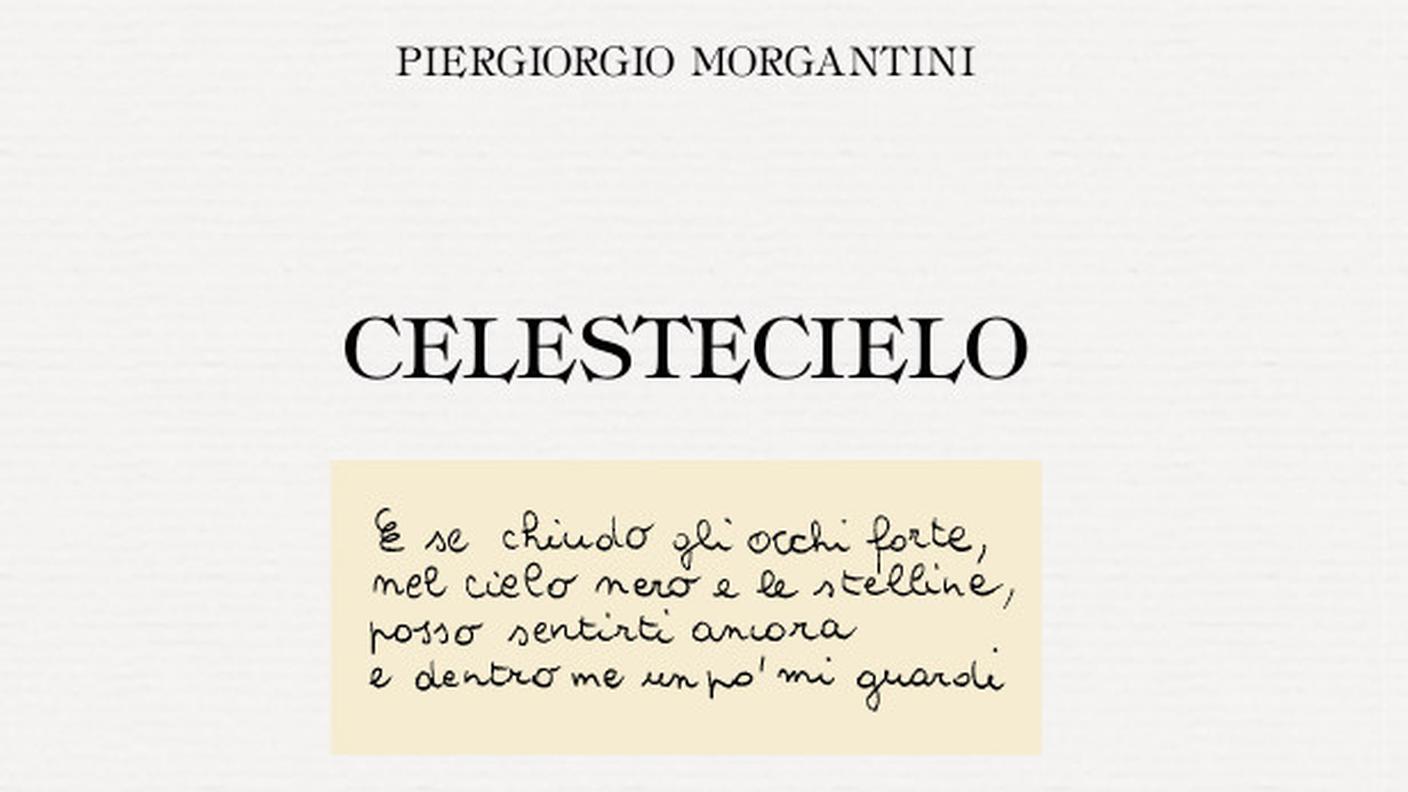 “Celeste Cielo” di Piergiorgio Morgantini, Armando Dadò Editore (dettaglio di copertina)
