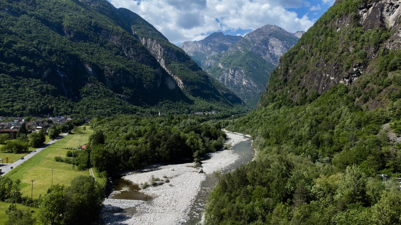 In Ticino oggi la temperatura più alta si è registrata a Cevio in Vallemaggia: 35,4 gradi