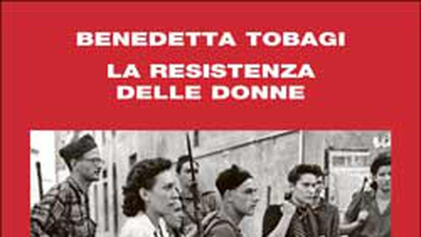 "La resistenza delle donne" di Benedetta Tobagi, Einaudi editore (dettaglio di copertina)