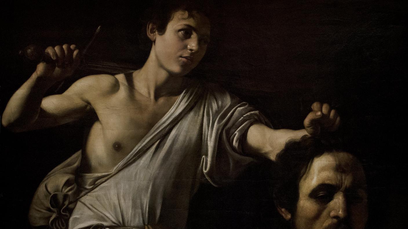 Davide con la testa di Golia, Caravaggio
(1605-1606) 
Museo Kunsthistorisches
