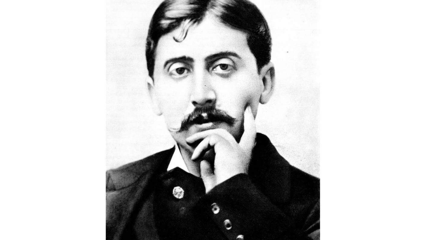 Marcel Proust in una foto scattata da Otto Wnger nel 1895