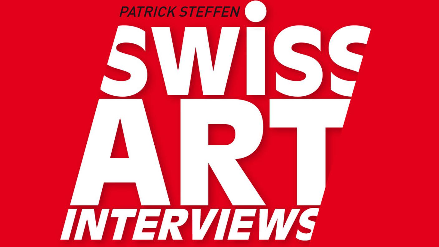 “Swiss art interviews” di Patrick Steffen, Dadò Editore (dettaglio di copertina)