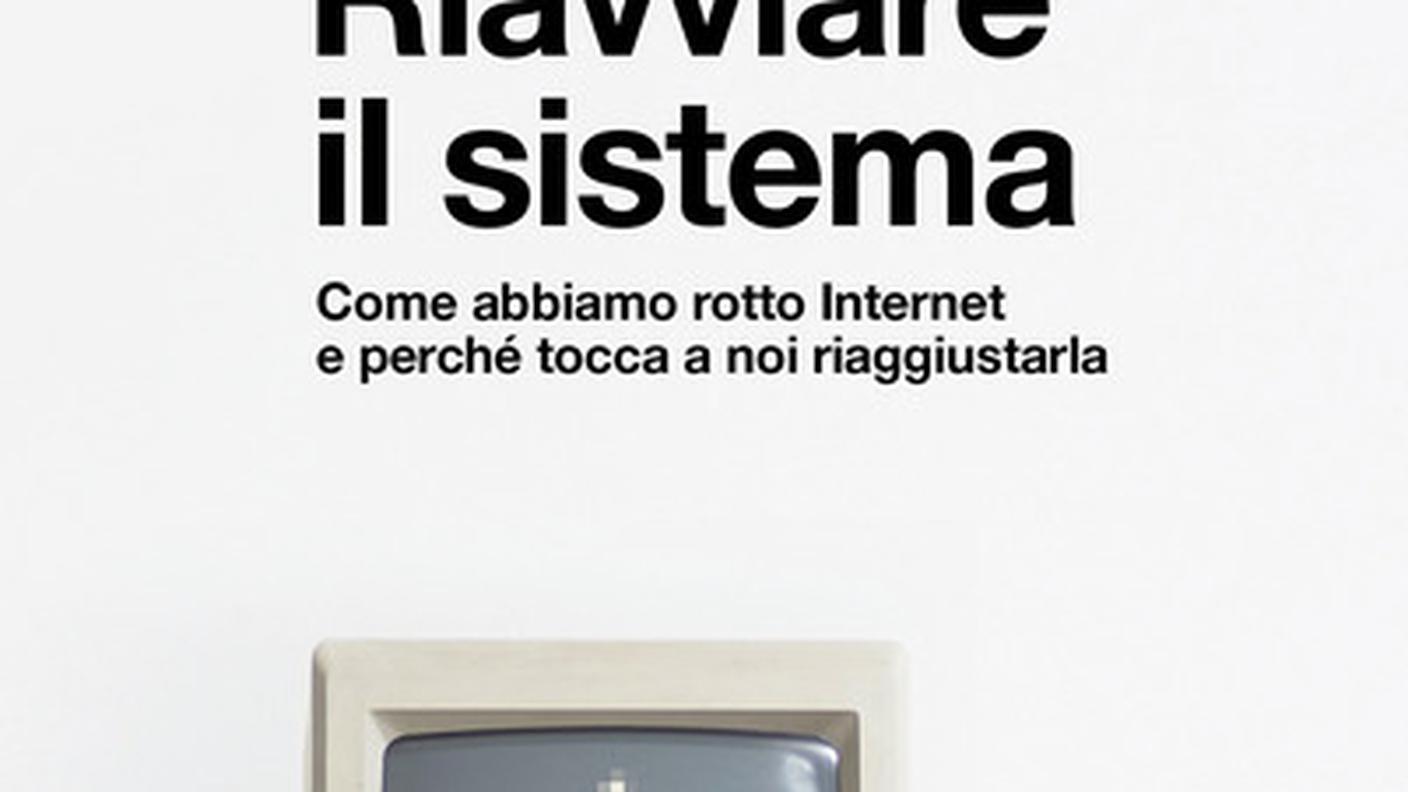 "Riavviare il sistema" di Valerio Bassan, Chiarelettere (dettaglio di copertina)