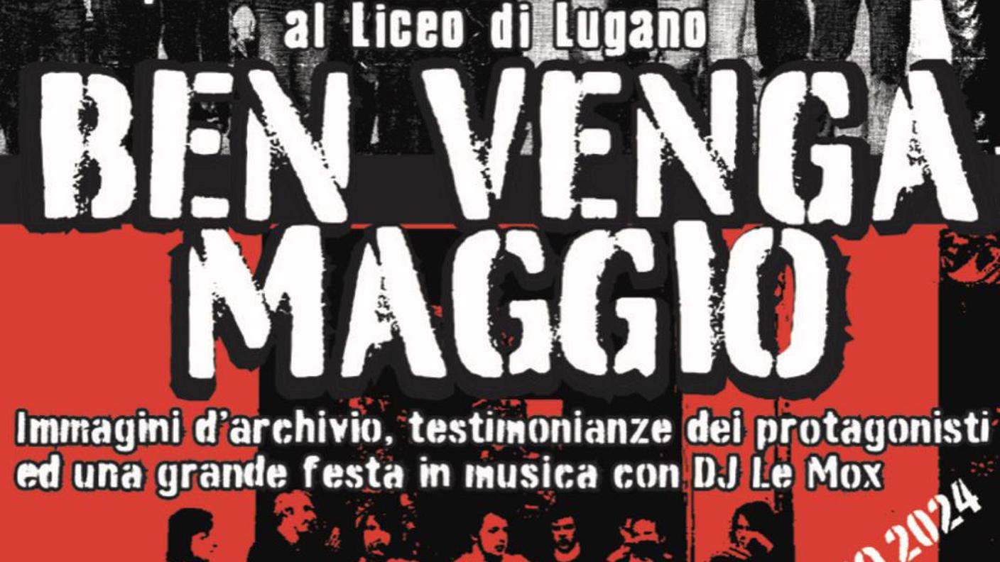 Locandina Ben venga maggio