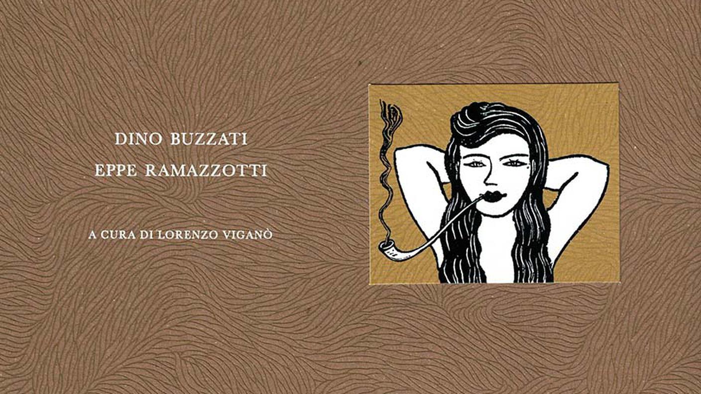 “Il libro delle Pipe” di Dino Buzzati e Giuseppe Ramazzotti, Henry Beyle (dettaglio di copertina)