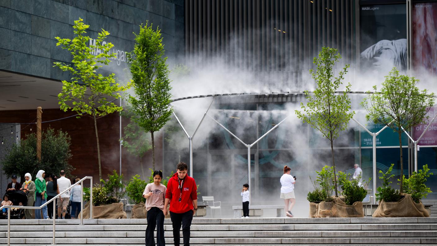 dispositivo di mitigazione delle isole di calore urbano