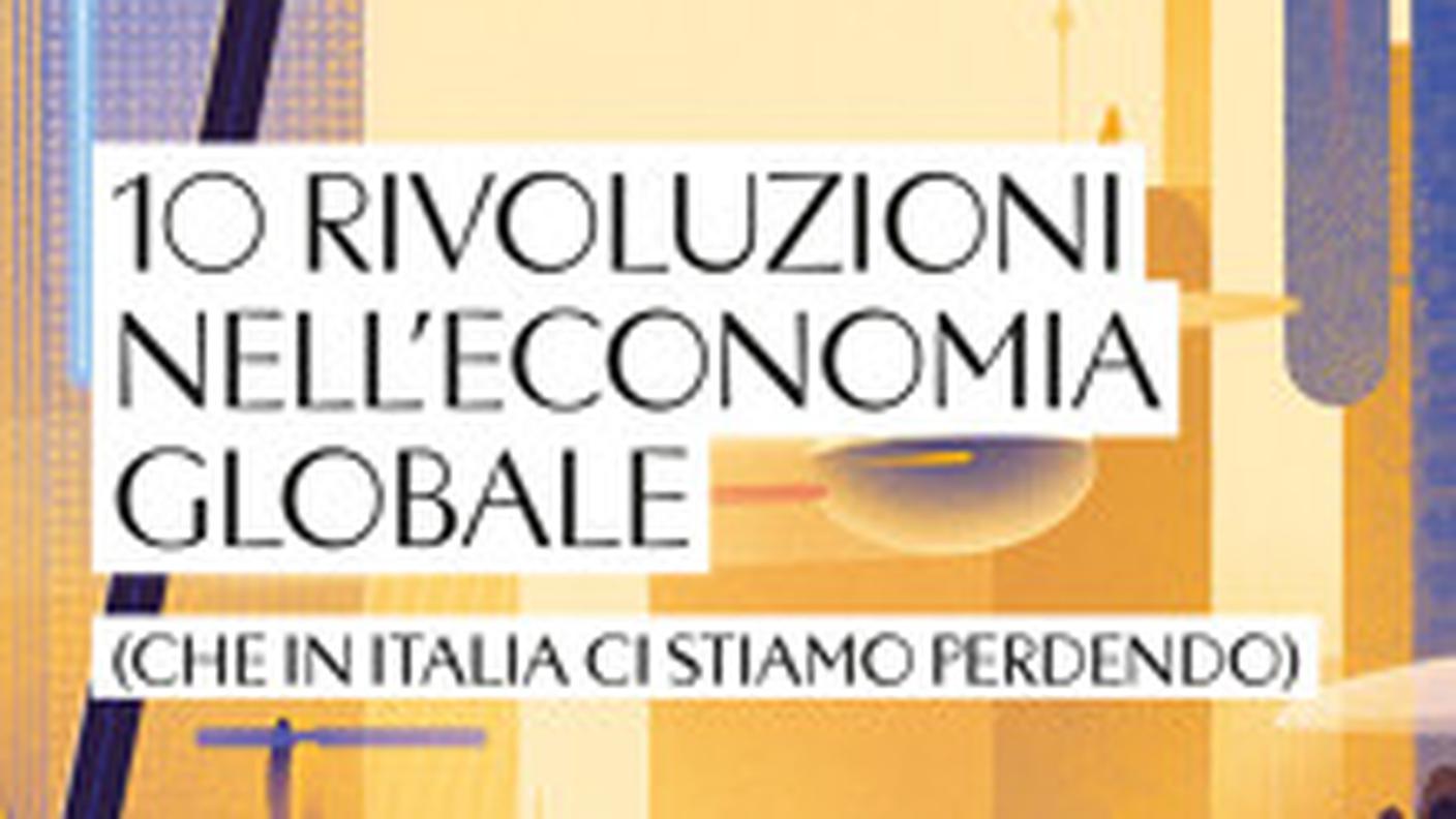 “10 rivoluzioni nell’economia globale” di Stefano Feltri, UTET Libri (dettaglio di copertina)