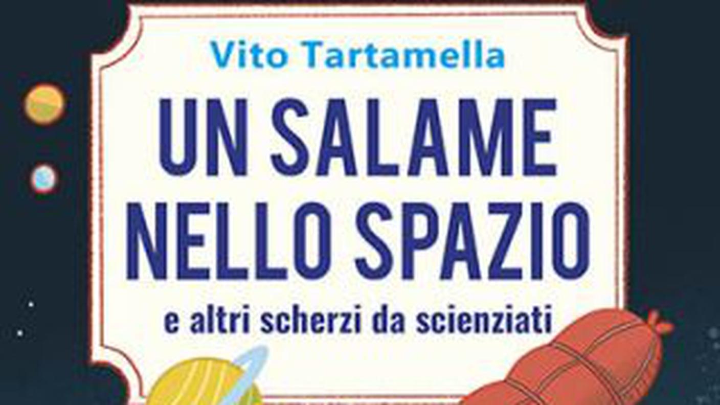 "Un salame nello spazio" di Vito Tartamella, Dedalo (dettaglio di copertina)