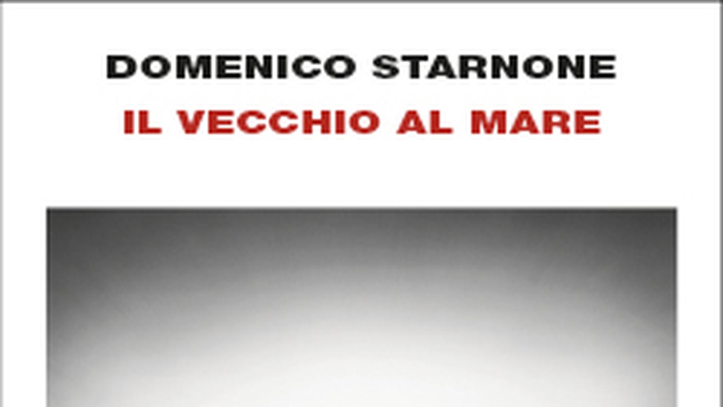 "Il vecchio al mare" di Domenico Starnone, Enaudi, (dettaglio di copertina)