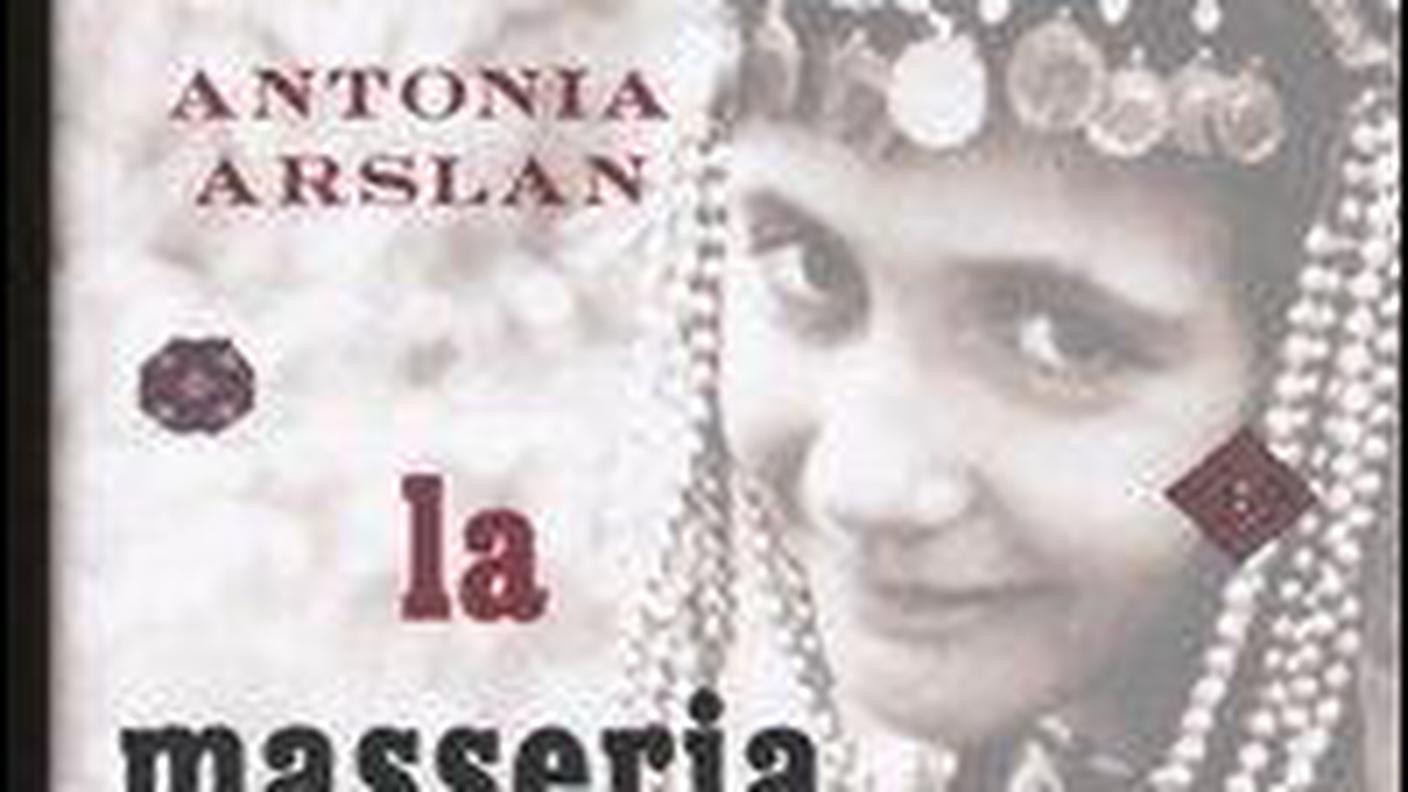 "La Masseria delle Allodole" di Antonia Arslan, Rizzoli libri, (dettaglio di copertina)
