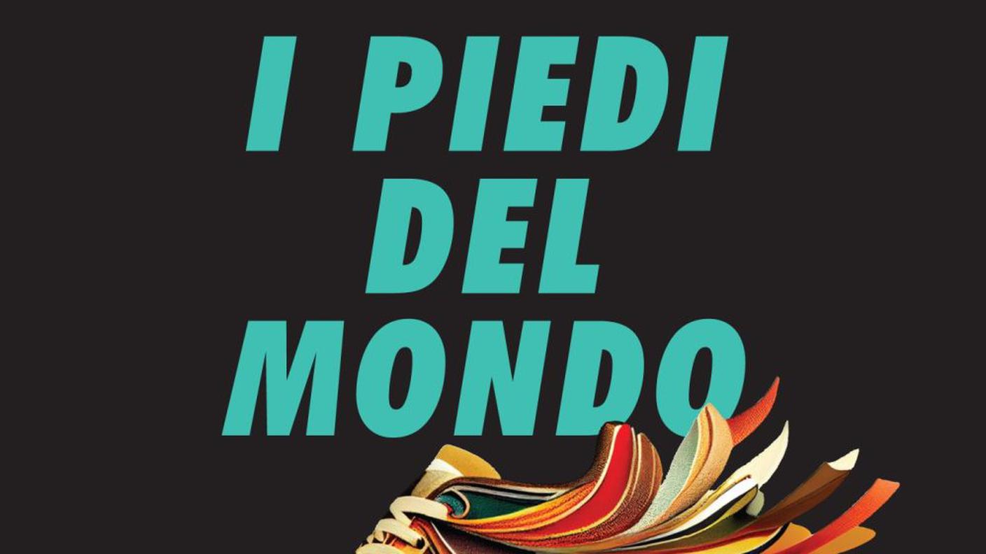 "I piedi del mondo. Come le scarpe Nike hanno rivoluzionato l’immaginario globale" di Tommaso Ariemma, Luiss University Press (dettaglio di copertina)